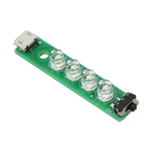 Kit de bande LED USB Kitronik avec interrupteur d'alimentation