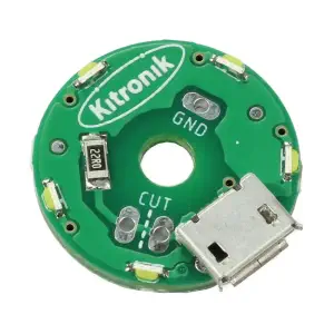 Module LED d'éclairage latéral rond Kitronik