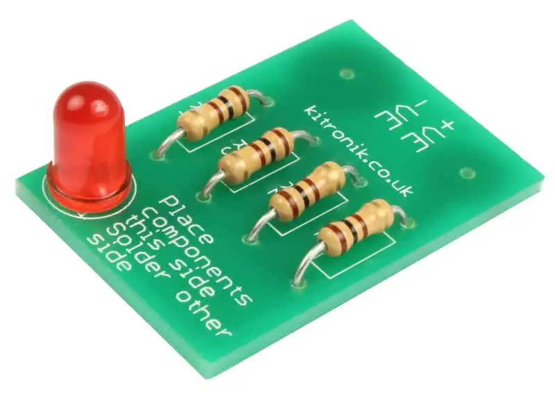 Kitronik Learning to Solder LED Classroom Kit (25pk) - Click to Enlarge