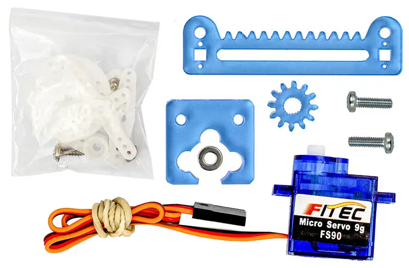 Kit de Servo Actuador Lineal Kitronik - Haga Clic para Ampliar