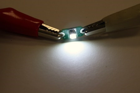 Electro-Fashion Nähbare Weiße LEDs (10 Stück) - Zum Vergrößern klicken