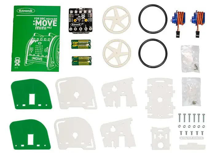 Kit Buggy :MOVE mini MK2 de Kitronik (s/ micro:bit) - Haga Clic para Ampliar