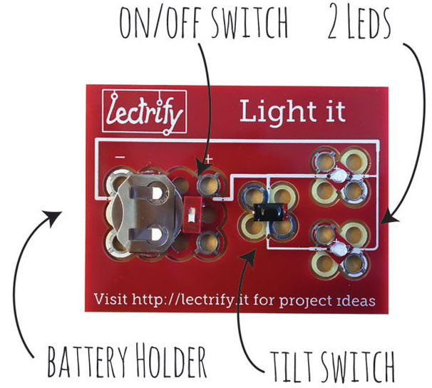 Lectrify LIGHT IT Electronic Activity Pack- Click to Enlarge