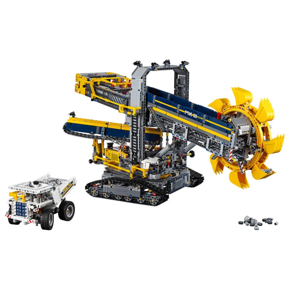 Excavadora de Rueda de Cangilones con Funciones de Potencia - LEGO® Technic 