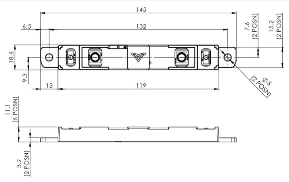 Kit d'évaluation du module de caméra Ultraleap Stereo IR 170 - Cliquez pour agrandir