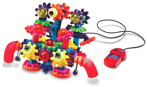 Kit de Construcción de los Wacky Wigglers Motorizados de Gears! Gears! Gears! - Haga clic para ampliar