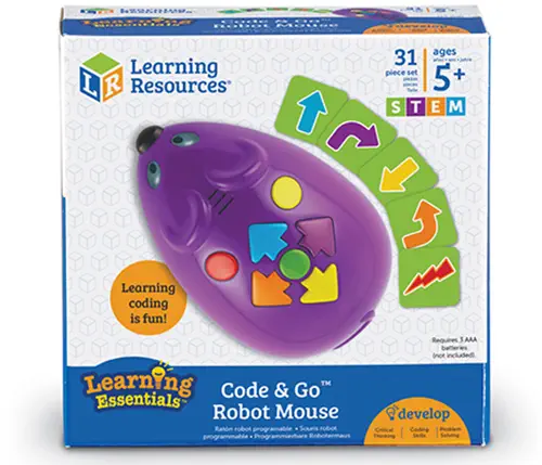 Code & Go Programmable Robot Mouse- Click to Enlarge