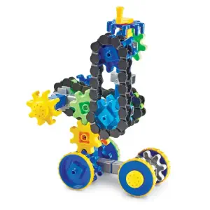 Engrenages de ressources d'apprentissage Gears! Gears! Gears! Ensemble de construction TreadMobiles