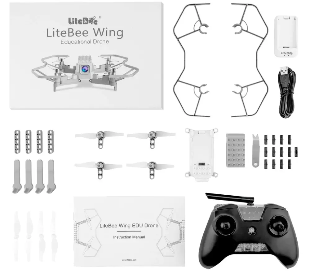 Dron Educativo STEAM Litebee Wing V2 - Haga Clic para Ampliar