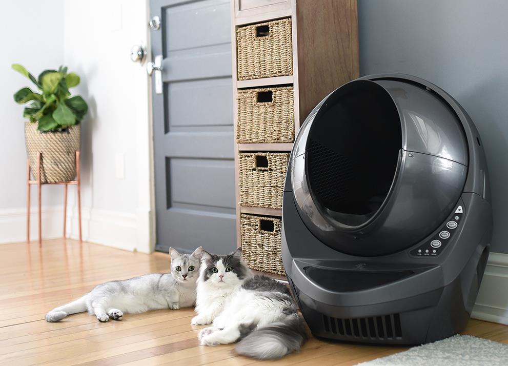 	Litter-Robot III Open Air Connected Automatic Self-Cleaning Litter Box (Grey) - Click to Enlarge
