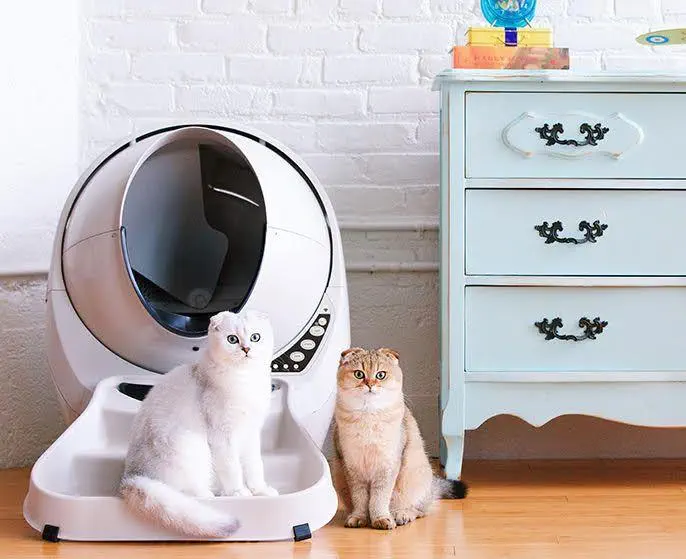 Litière à Nettoyage Automatique Litter-Robot 3 Connect - Bisque