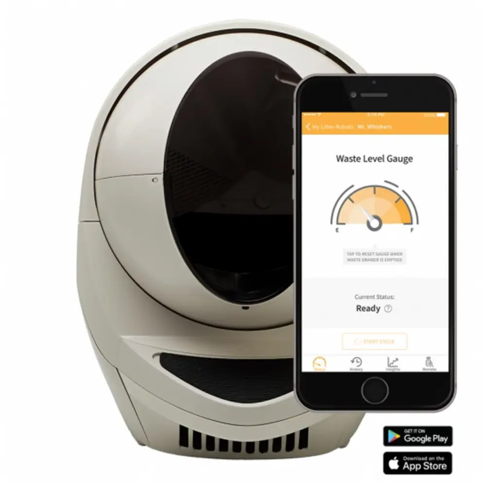 Litière à Nettoyage Automatique Litter-Robot 3 Connect (Beige) EU