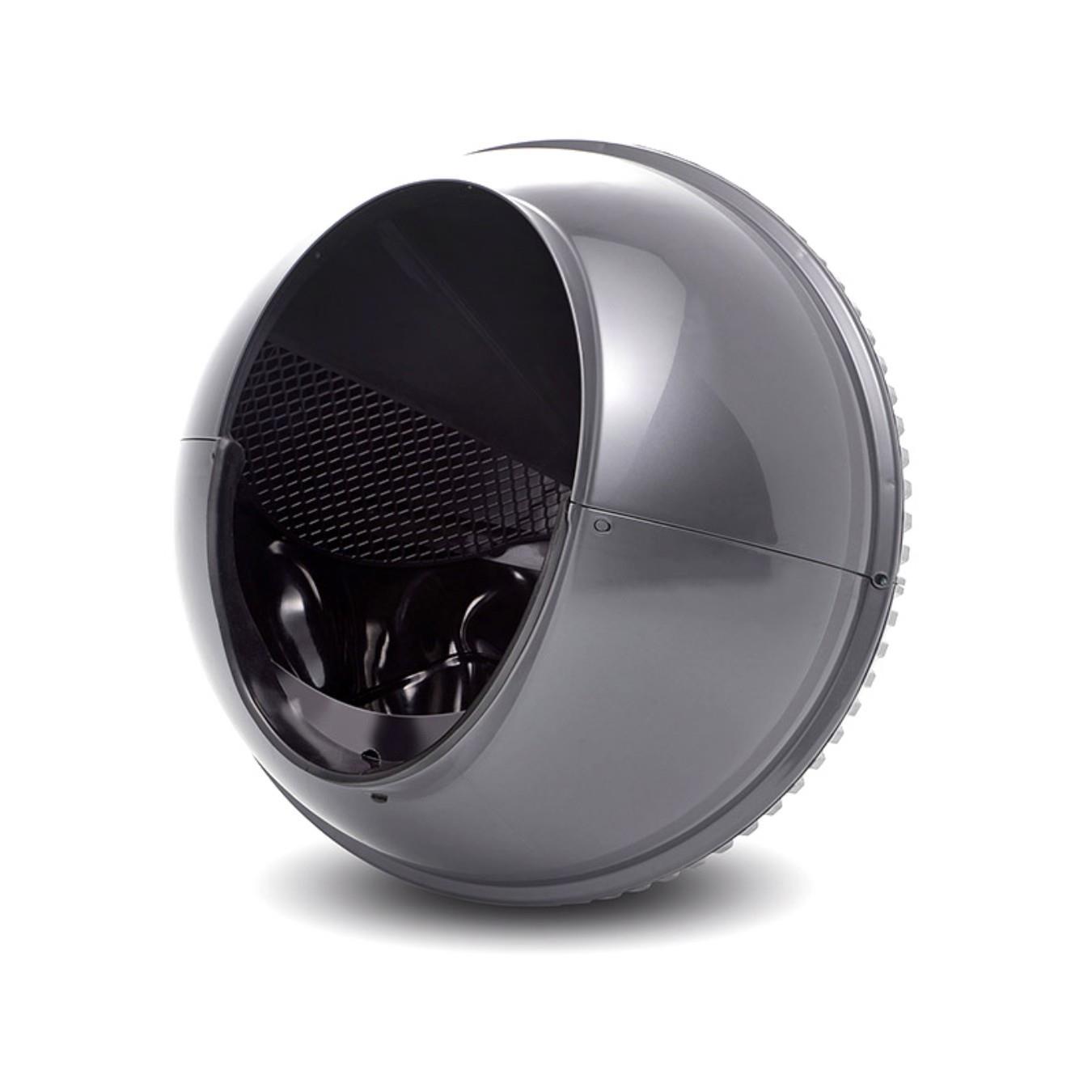 Litter-Robot III Open Air Globe - Grau - Zum Vergrößern klicken