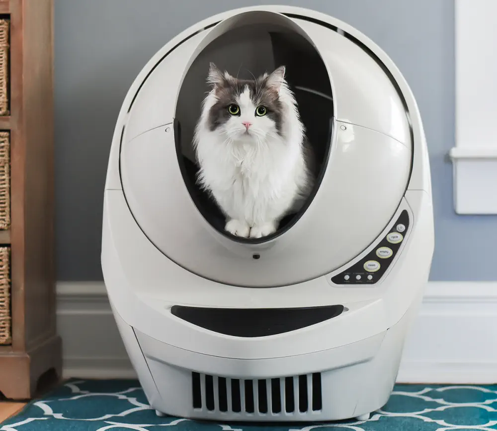 Litter-Robot 3 Connect Automatic Self-Cleaning Litter Box (Beige) (Refurbished)