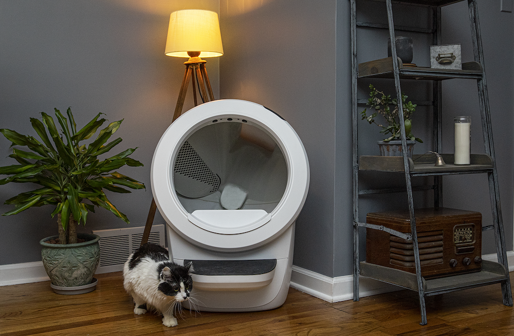 Litter-Robot 4 Automatic Self-Cleaning Litter Box - White - Click to Enlarge