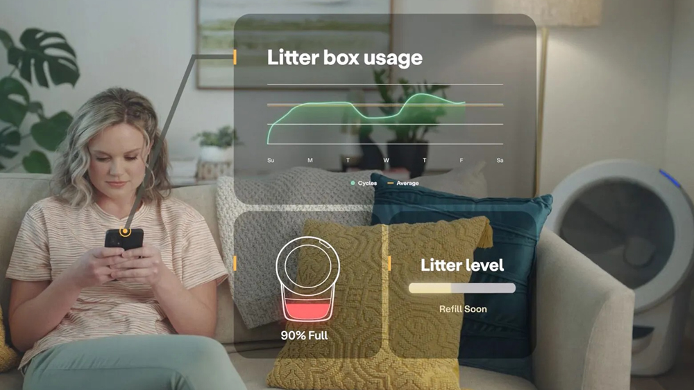 Caja de Arena de Limpieza Automática Litter-Robot 4 - Blanca - Haga Clic para Ampliar