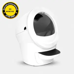 Litière à Nettoyage Automatique Litter-Robot 4 (Blanc) avec Garantie de 4 Ans - EU