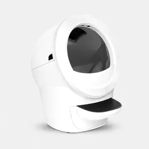 Litière à Nettoyage Automatique Litter-Robot 4 (Blanc) avec Garantie de 4 Ans - EU