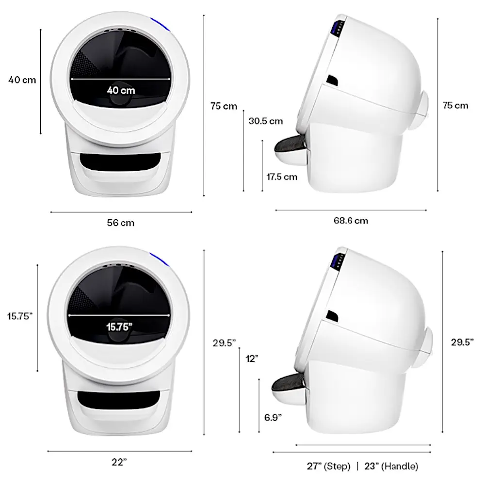 Litter-Robot 4 Automatic Self-Cleaning Litter Box - Click to Enlarge