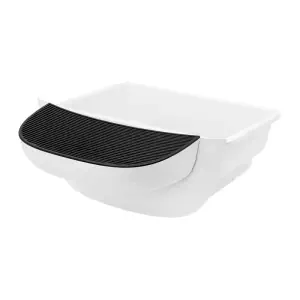 Tiroir à déchets Litter-Robot 4 avec marchepied (Blanc)