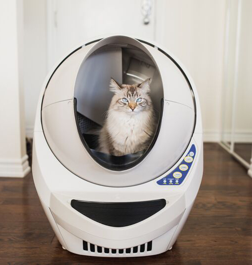 Voorkomen kat hond Litter-Robot 3 automatische zelfreinigende kattenbak EU - RobotShop
