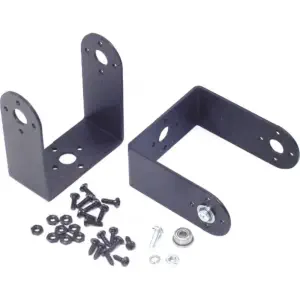 Paquet de 2 Supports "C" Longs pour Servo Moteurs ASB-10