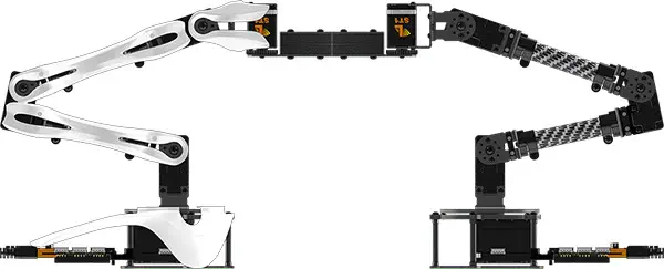 Lynxmotion (LSS) - 4 DoF Robotic Arm (assembled) - Click to Enlarge