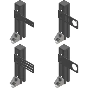 Lynxmotion SES-V2 Convoyeur HD Support de capteurs de distance complémentaire
