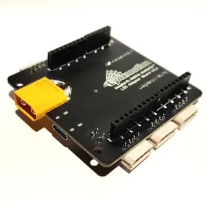 Adaptador Serial y Placa de Distribución de Energía Lynxmotion SES-V2 LSS (LSS-ADA)
