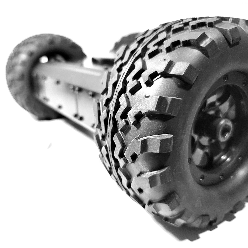 Lynxmotion - A4WD3 Kit Rugged Rover à roues - Roue