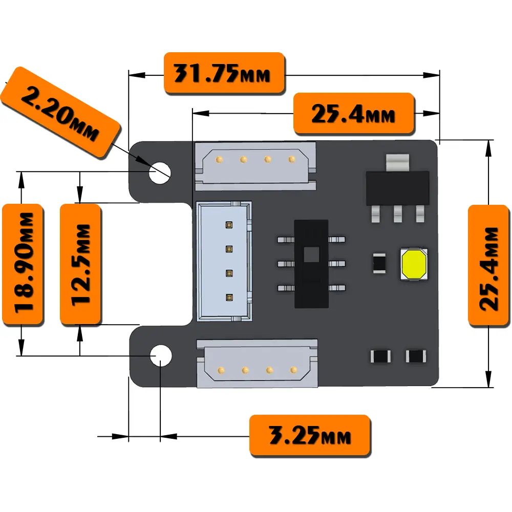 Lynxmotion (LSS) - LED Module - Haga Clic para Ampliar