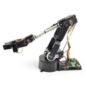 Kit Bras Robotique AL5D à 4 Degrés de Liberté Lynxmotion (Matériel Seulement)