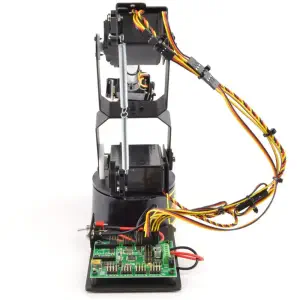 Kit Bras Robotique AL5D à 4 Degrés de Liberté Lynxmotion (Matériel Seulement)
