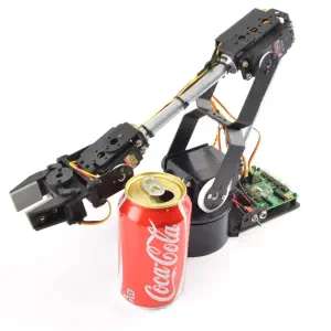 Kit de Bras Robot AL5D Sans Pièces Électroniques Lynxmotion