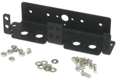 Lynxmotion Dual Inline Multi-Purpose Servo Bracket ASB-15v2- Click to Enlarge