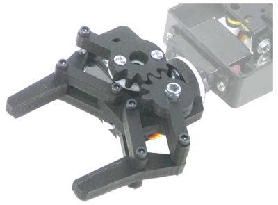 Lynxmotion A Style Gripper Kit with Servo- Click to Enlarge