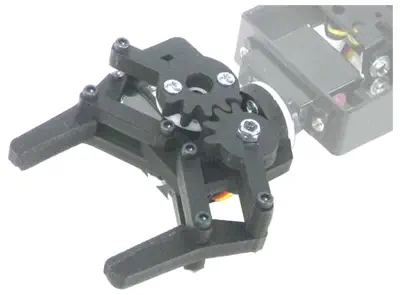 Lynxmotion A Style Gripper Kit mit Servo - Klicken zum Vergrößern