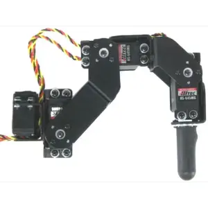 Paire de jambes Lynxmotion (Sans Servo Moteur) (Noir) THLEG4-BLK