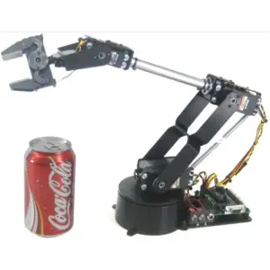 Kit Bras Robotique AL5B à 4 Degrés de Liberté Lynxmotion (BotBoarduino)