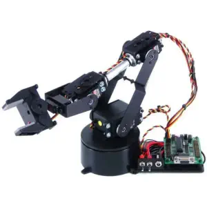 Kit Bras Robotique AL5B à 4 Degrés de Liberté Lynxmotion (BotBoarduino)