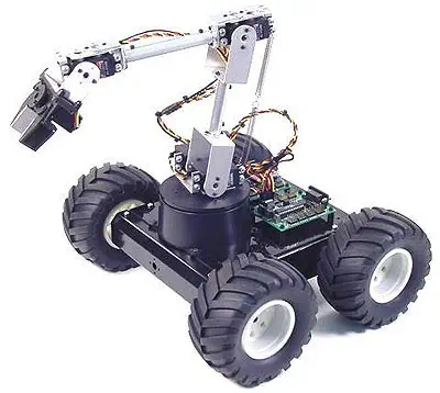 Lynxmotion Aluminum A4WD1 Rover Kit