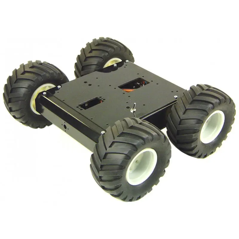 Lynxmotion Aluminum A4WD1 Rover Kit (w/ Encoders)