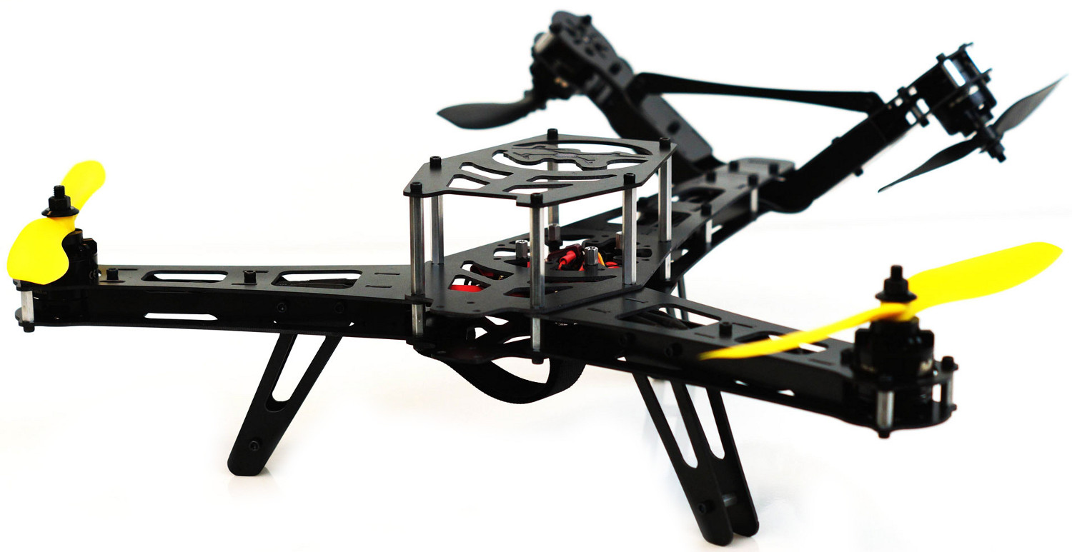 Lynxmotion Hunter VTail 400 Drone (Base Combo Kit)