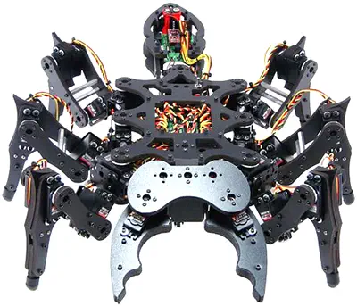 Lynxmotion A-Pod Hexapod Robot Kit (No Electronics)- Click to Enlarge