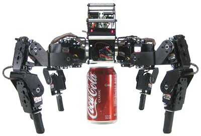 Kit robot hexapode T-Hex à 4 degrés de liberté de Lynxmotion (sans électronique) - Cliquez pour agrandir