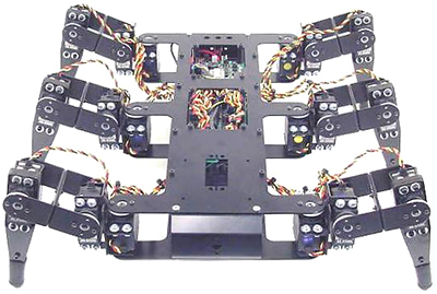 Lynxmotion BH3 Hexapod Robot Kit (Hardware Only)- Click to Enlarge