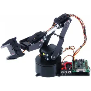 Kit Bras Robotique AL5B à 4DOF Lynxmotion SSC-32U (Sans Logiciel)