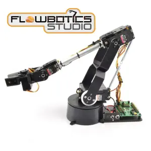 Kit Bras Robotique AL5D à 4DOF Lynxmotion SSC-32U (FlowBotics Studio)