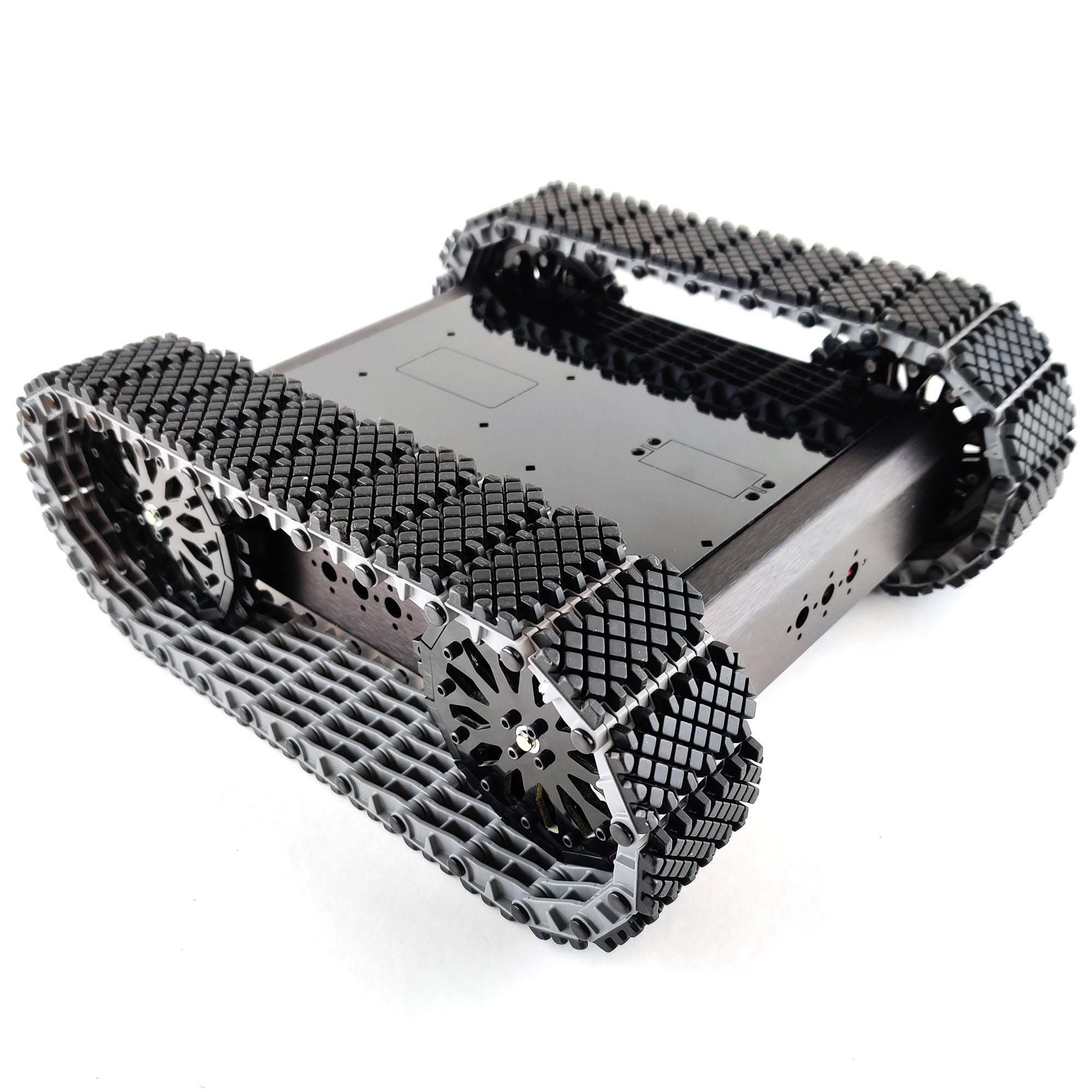 Lynxmotion Aluminum A4WD1 MTS 12T Rover Kit for RC- Click to Enlarge