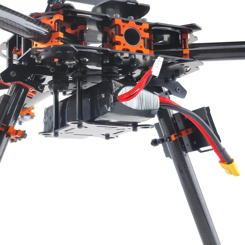 Lynxmotion MES Reconfigurable Folding UAV Frame Kit - Zum Vergrößern klicken